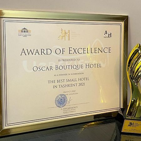 Oscar Boutique Hotel Taškent Exteriér fotografie